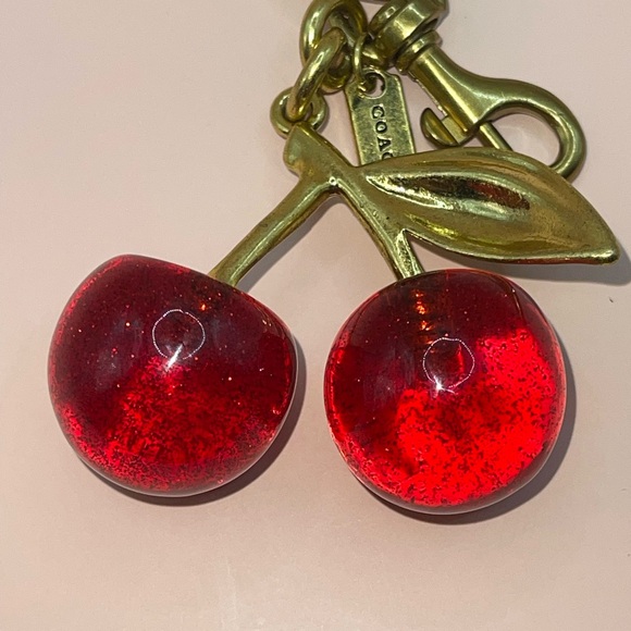 Coach Cherry Bag Charm - Picture 2 of 4